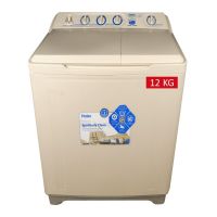 Haier 12Kg Twin Tub Washing Machine (HWM-120AS) With Free Delivery On Installment Spark Tech