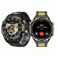 Haino Teko RW-42 Round Shape Large Screen AMOLED Display Smart Watch With 2 Pair Straps With Free Delivery On Spark Tech