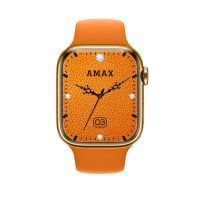 AMAX Smart Watch 9 Orange With Free Delivery On Spark Tech