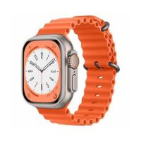 S8 Ultra Max Series 8 Smartwatch Orange With Free Delivery On Spark Tech