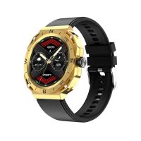 SK22 2 in 1 Smart Watch With Bluetooth Calling Gold - Mobopro1
