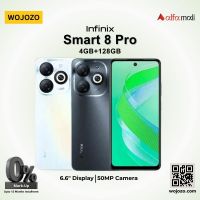 Infinix Smart8 Pro (04-128) PTA Approved with One Year Official Warranty on Installments