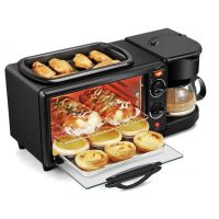Silver Crest - Breakfast Maker Machine 3 in 1 Multifunctional With Temperature Control (SNS)