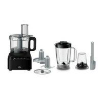 Braun - Food Processor PurEase Collection Chopper/Blender/Grinder 3in1 800W - FP3132 (SNS)