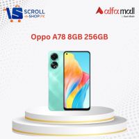 Oppo A78 8/256GB Storage | PTA Approved | 1 Year Warranty | Installment 