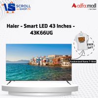 Haier - LED Smart Google TV Bezel Less 4K UHD 43 Inches - 43K66UG (SNS) - INST