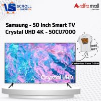 Samsung - 50 Inch Smart TV Crystal UHD 4K - 50CU7000 (SNS) - INST