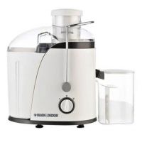 Black & Decker - Full Apple Juice Extractor 2-Speed, Steel Sieve - White - JE400 (SNS)- INST (002) 