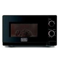 Black & Decker - Microwave Oven 20 Litre With Energy consumption 700W - Black - MZ2020P (SNS)- INST (002) 