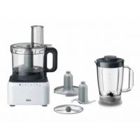 Braun - Food Processor PureEase Collection Chopper/Blender 2in1 800W - FP3131 (SNS) - INST 
