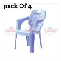 SAAB FULL PLASTIC PATTI CHAIR MODEL SAAB SP-831 Pack OF 4 Free Delivery | On Installment