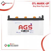 AGS Battery SP 250 175 AH 27 Plate  Without Acid AGS Battery Installment