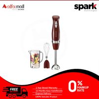 Westpoint Hand Blender with Egg Beater 600W (WF-9715) Maroon With Free Delivery On Installment By Spark Technologies.