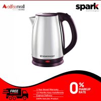 Westpoint Cordless 2 Litre Kettle Steel Body 1850W (WF-6171) With Free Delivery On Installment By Spark Technologies.