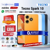Tecno Spark 10 4GB RAM 128GB Storage | PTA Approved | 1 Year Warranty | Installments - The Original Bro