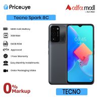 Tecno Spark 8C (64GB - 3GBRAM) Available on Easy Installments | PTA Approved | By PriceOye