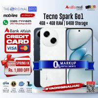 Tecno Spark Go1 | 4GB RAM | 64GB Storage | 12 Months Installment | PTA Approved | 1 Year Warranty | The Original Bro Mobiles