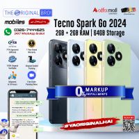 Tecno Spark Go 2024 | 2GB RAM | 64GB Storage | 12 Months Installment | PTA Approved | 1 Year Warranty | The Original Bro Mobiles