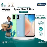 Sparx Neo 5 Plus 3GB-64GB | PTA Approved | 1 Year Warranty | Installment With Any Bank Credit Card Upto 10 Months | ALLTECH