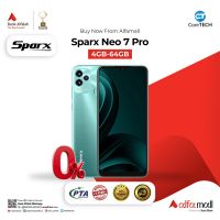 Sparx Neo 7 Pro 4GB-64GB on Easy Monthly Installments | Same Day Delivery For Selected Areas Of Karachi