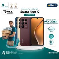 Sparx Neo X 4GB-128GB | PTA Approved | 1 Year Warranty | Installment With Any Bank Credit Card Upto 10 Months | ALLTECH