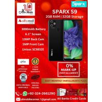 SPARX S9 (2GB RAM & 32GB ROM) On Easy Monthly Installments By ALI's Mobile