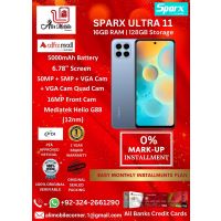 SPARX ULTRA 11 (8GB+8GB EXTENDED RAM & 128GB ROM) On Very Easy Monthly Installments By ALI's Mobile