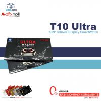 T10 Ultra With 2.09-Inch Infinite Display & Bluetooth Calling Smartwatch - Installment - SharkTech