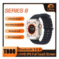 T800 Ultra Smartwatch Wireless Charging Bluetooth Call Watch For Men Women IP67 Waterproof Smart Watch 1.99 inches HD Screen - ON INSTALLMENT