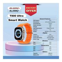 T800 Ultra Smart Watch (DISCOUNTED OFFER) -  ON INSTALLMENT