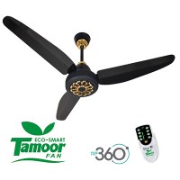 Tamoor Ceiling Fan 56 Inch ECO SMART 30 WATT | DIAMOND MODEL | 70 % ENERGY SAVER Brand Warranty - Installments
