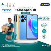 Tecno Spark 10 4GB-128GB | PTA Approved | 1 Year Warranty | Installment With Any Bank Credit Card Upto 10 Months | ALLTECH
