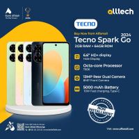 Tecno Spark Go 2024 2GB-64GB | 1 Year Warranty | PTA Approved | Non Installments By ALLTECH