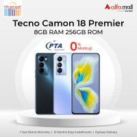Tecno Camon 18 Premier 256GB 8GB RAM Dual Sim - Active - Same Day Delivery Only For Karachi-041