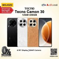 Tecno Camon 30 (12+12GB/256GB) PTA Approved with One Year Official Warranty on Installments by WOJOZO