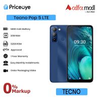 Tecno Pop 5 LTE (32GB - 2GB) Available on Easy Monthly Installments | PTA Approved | PriceOye