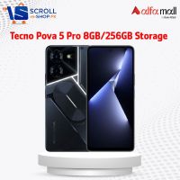 Tecno Pova 5 Pro 8GB/256GB Storage | PTA Approved | 1 Year Warranty | Installment