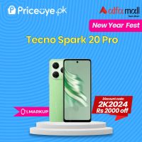 Tecno Spark 20 Pro 8GB 256GB  - Easy Monthly Installment - PTA Approved - Priceoye