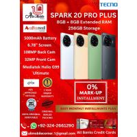 TECNO SPARK 20 PRO PLUS (8GB + 8GB RAM AND 256GB ROM) On Easy Monthly Installments By ALI's Mobile