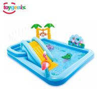 Intex Jungle Adventure Inflatable Play Center Pool For Kids (244x198x71 cm) With Free Delivery On Installment By SPark Technologies