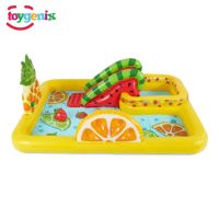 Intex Fun 'N Fruity Inflatable Pool Play Center For Kids (39Lx40Wx18H cm) With Free Delivery On Installment By SPark Technologies