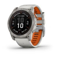 Garmin Fenix® 7X Pro, Sapphire Solar, Fog Grey/Ember Orange, On Installments