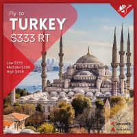 Pakistan to Turkey Round Trip Airfare