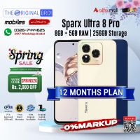 Sparx Ultra 8 Pro | 8GB +  5GB RAM | 256GB Storage | PTA Approved (Official) | 1 Year Warranty | Installments Upto 12 Months - The Original Bro Mobiles