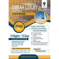 Umrah Luxury Group Tour - Double Room PB