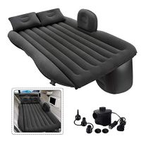 Inflatable Car Bed Mattress for Backseat - Black Colour