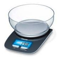 Beurer Digital Kitchen Scale Removable Weighing Bowl And Illuminated Display (KS 25) On Installment ST With Free Delivery 