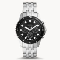 Fossil Men’s Quartz Stainless Steel Black Dial 42mm Watch FS5837 On 12 Months Installments At 0% Markup