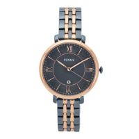 Fossil Women’s Quartz Stainless Steel Blue Dial 36mm Watch ES4321 On 12 Months Installments At 0% Markup