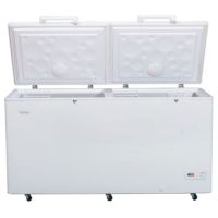 Haier Twin Series Double Door 19 Cft Deep Freezer White (HDF-545DD) With Free Delivery On Instalment By Spark Tech